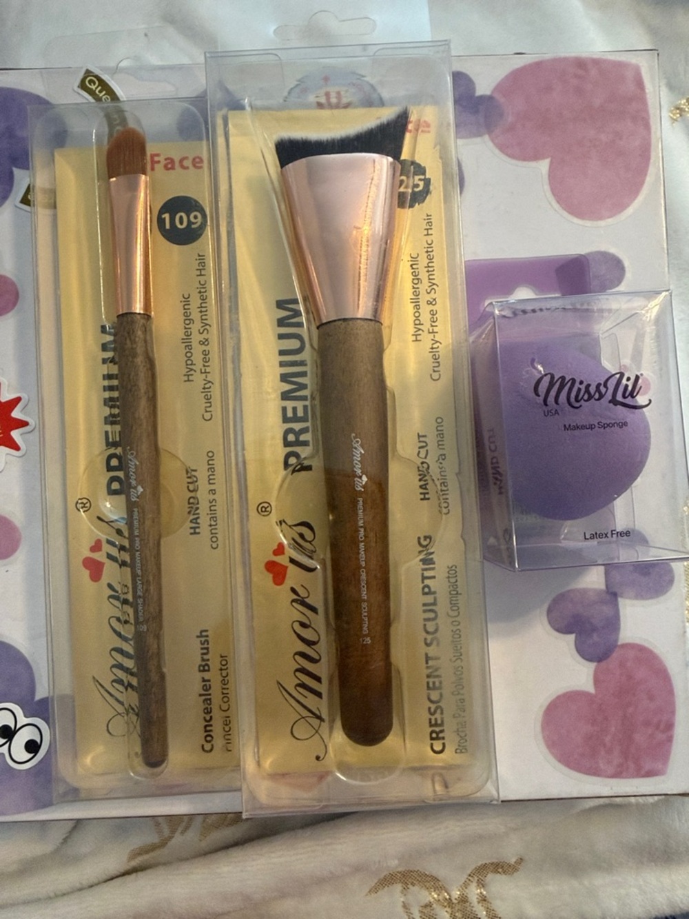 Amor us premium brush set